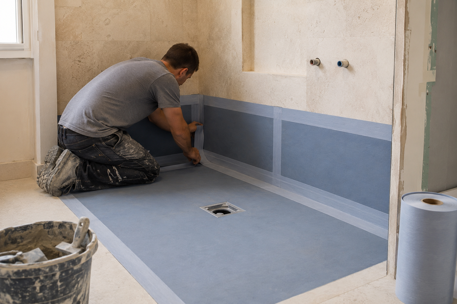 impermeabilizacion ducha bano